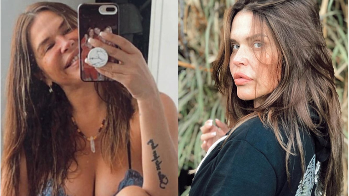 Nazarena Vélez publicó una foto en ropa interior al natural con una fuerte reflexión: «Me da mucha pena lo esclava que fui de mi imagen»