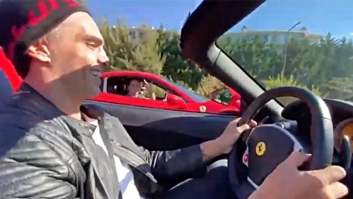 «De algo hay que morir»: se grabaron corriendo una picada con sus Ferraris en Nordelta