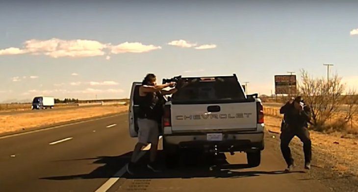VIDEO: Fusilaron a un policía en un control de tránsito
