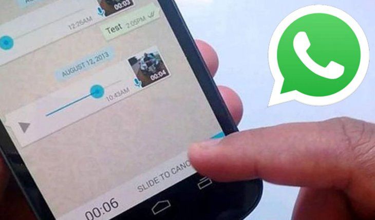 Ahora podés acelerar la velocidad de los audios de WhatsApp
