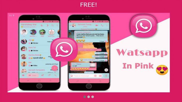 WhatsApp Pink: una estafa que pone en jaque a los celulares Android