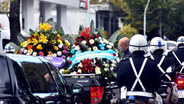Mar del Plata: despidieron los restos del policía que mataron al verificar una fiesta clandestina