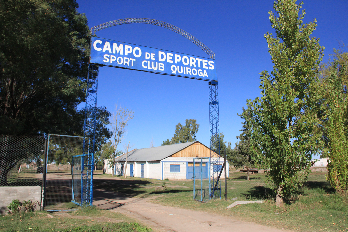 Quiroga pone en condiciones su cancha y solicita poder volver a jugar de local