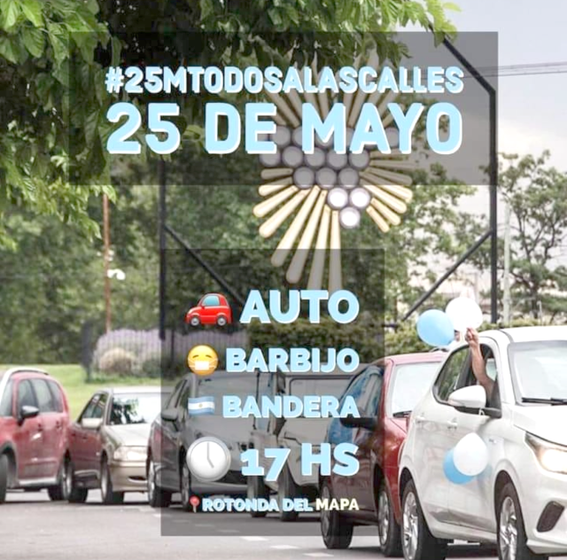 Se realizará un “caravanazo” contra  las medidas del Gobierno nacional