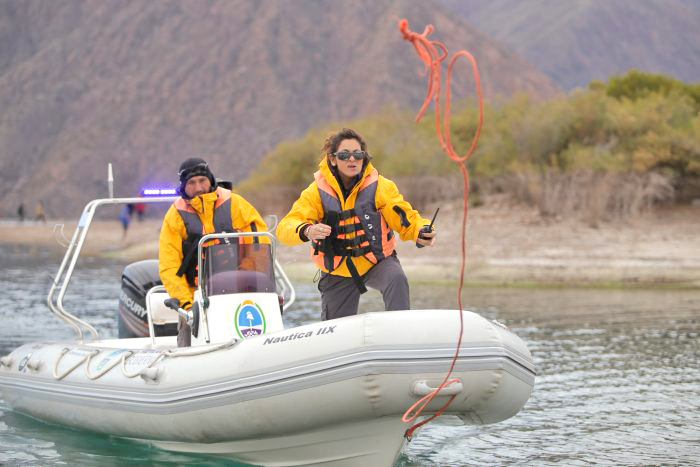 Se realizaron 14 actas de infracción  por controles náuticos en Agua del Toro