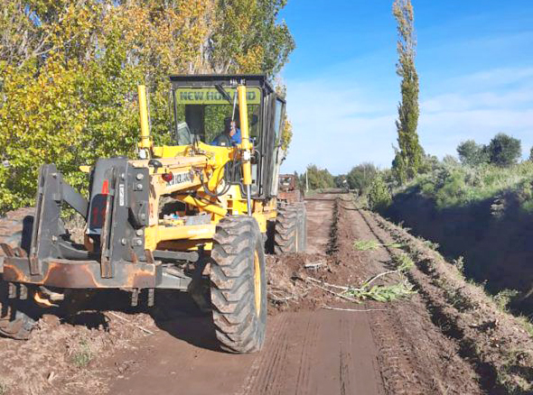 Vialidad Provincial reabre caminos que fueron  afectados por las últimas tormentas en la zona Sur