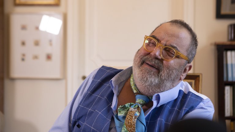 Jorge Lanata se vacunó contra el coronavirus en Miami: “Me voy a vacunar en Argentina y voy a esperar seis años a que me den la segunda dosis”