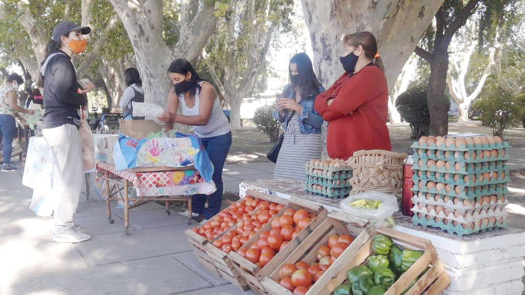 Productores de San Rafael  se sumaron a la red de compras comunitarias Todos Comen