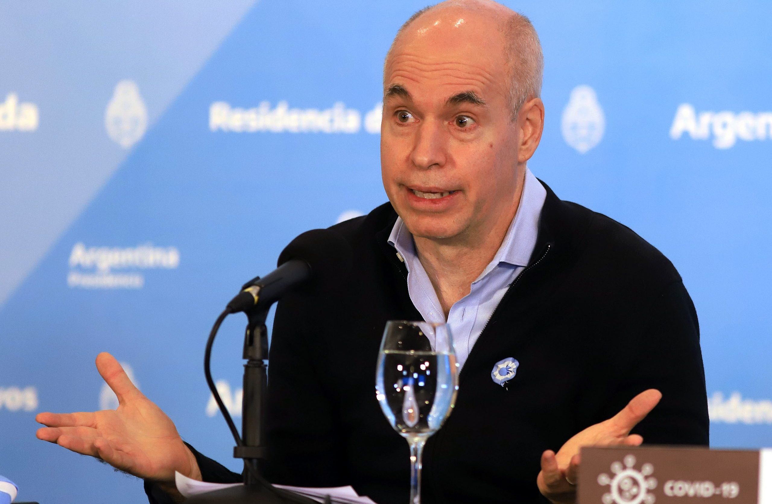 Rodríguez Larreta inició su gestión ante EE.UU. para destrabar el envío de vacunas