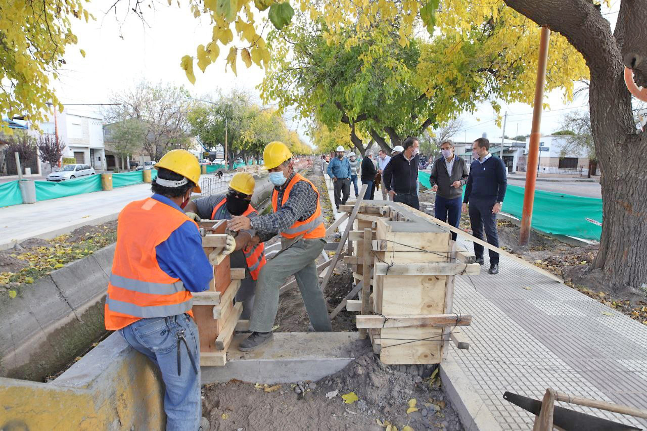 Félix recibió al ministro Gabriel Katopodis: recorrió obras,  destacó la gestión municipal  y adelantó más inversiones  para el departamento
