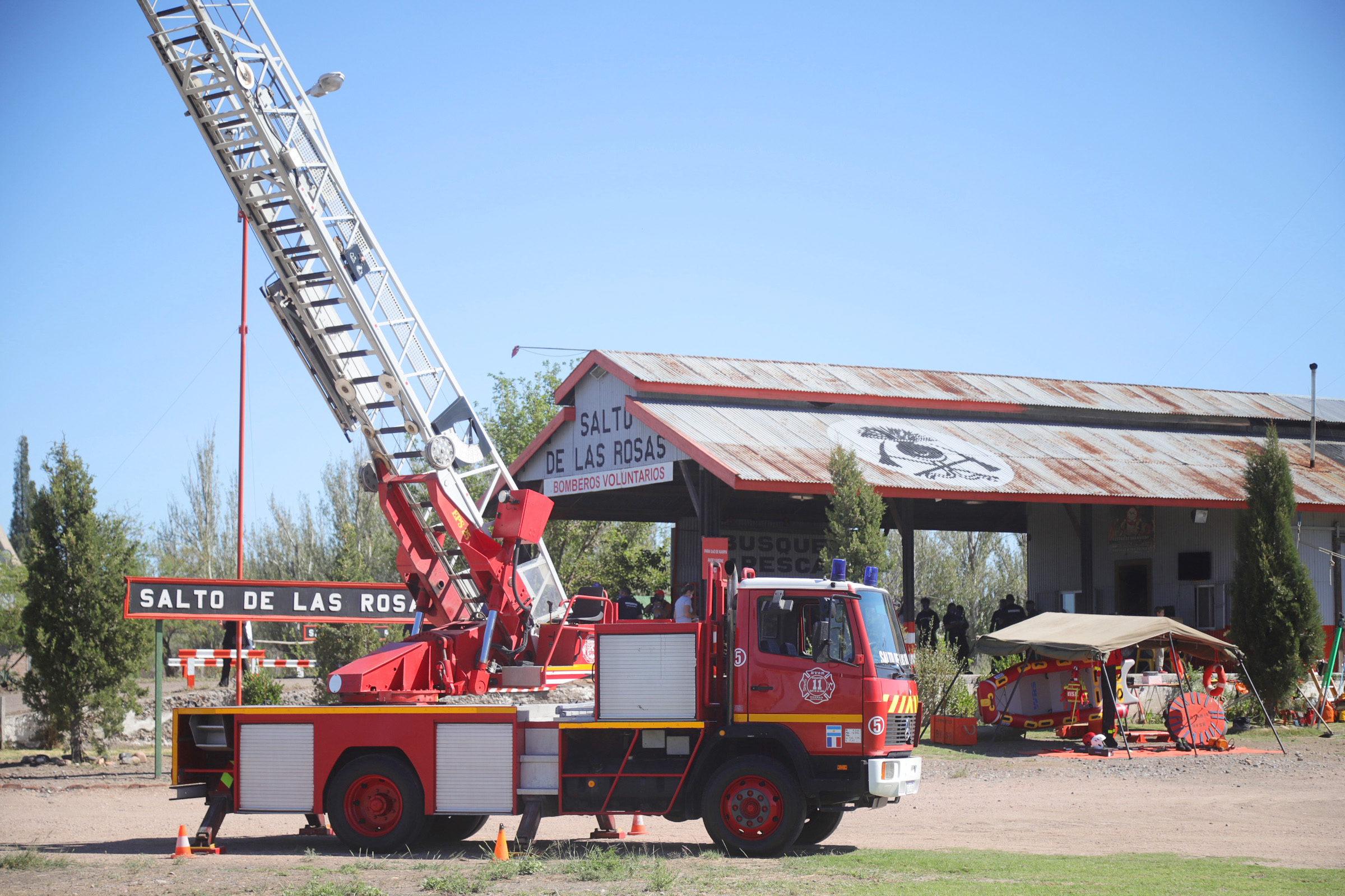 Bomberos Voluntarios de Salto  de las Rosas fueron destacados por  el Ministerio de Seguridad de Nación