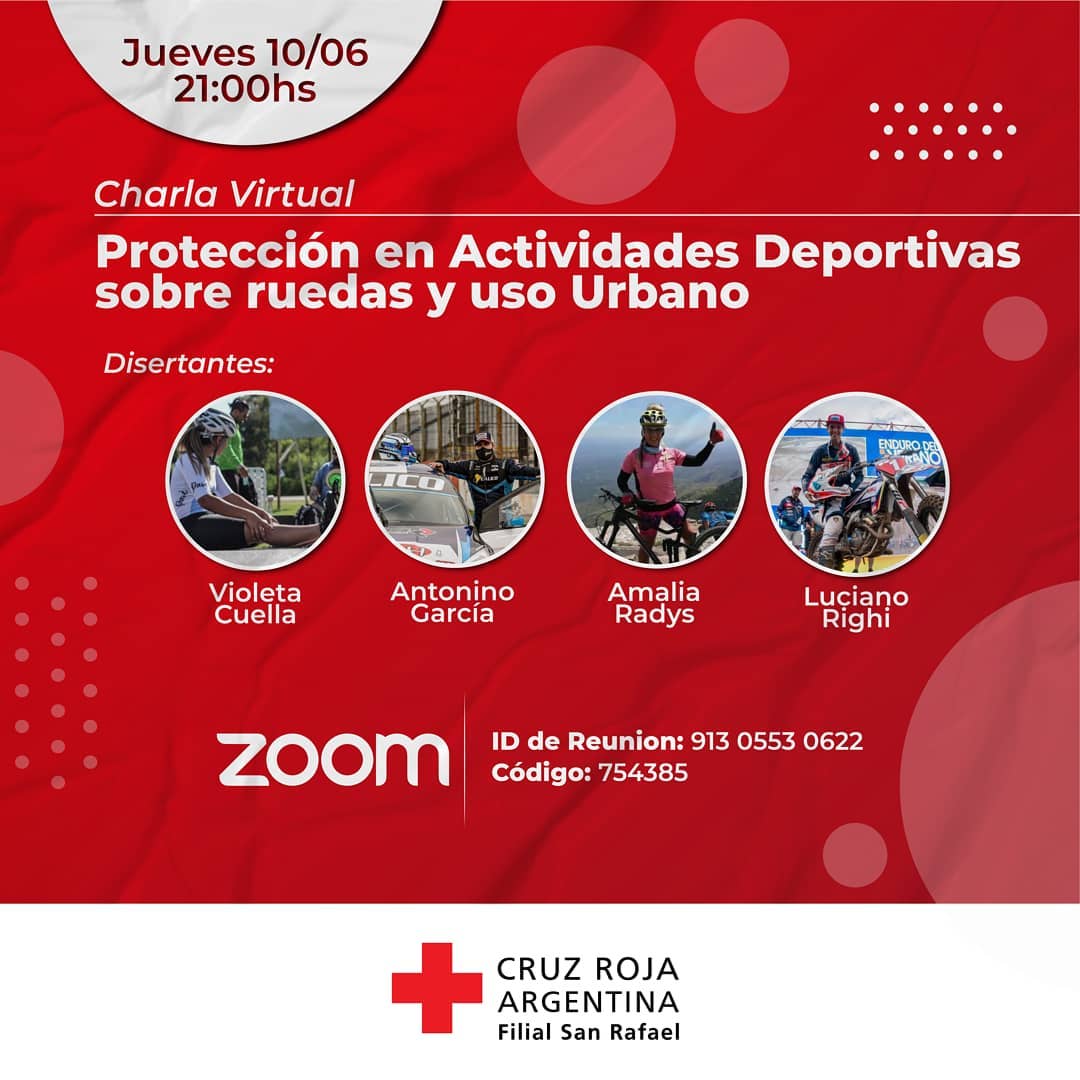 Cruz Roja prepara una charla sobre medidas  de protección en  deportes “sobre ruedas”