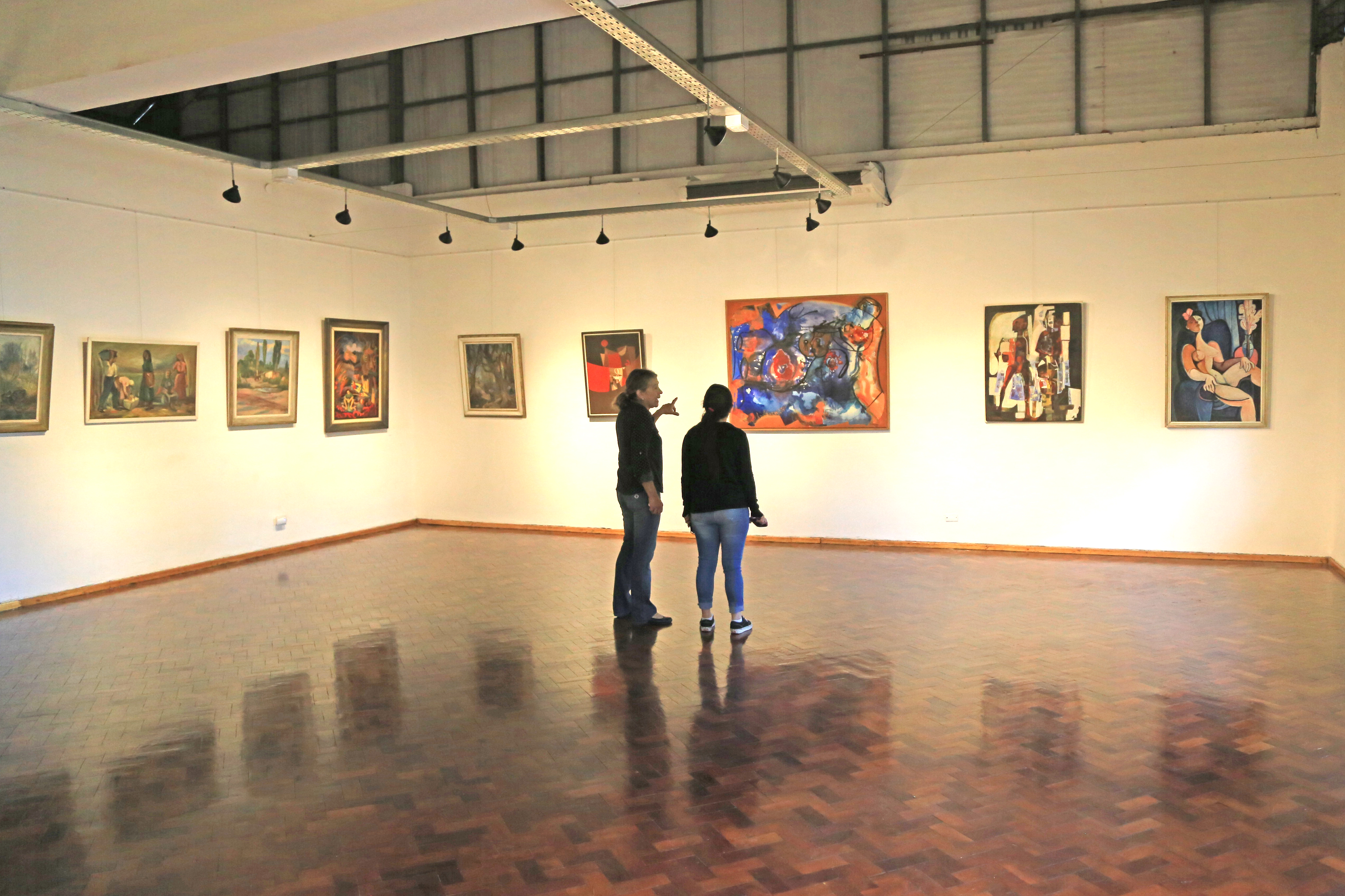 Desde San Juan  piden en comodato pinturas del museo Omar Reina