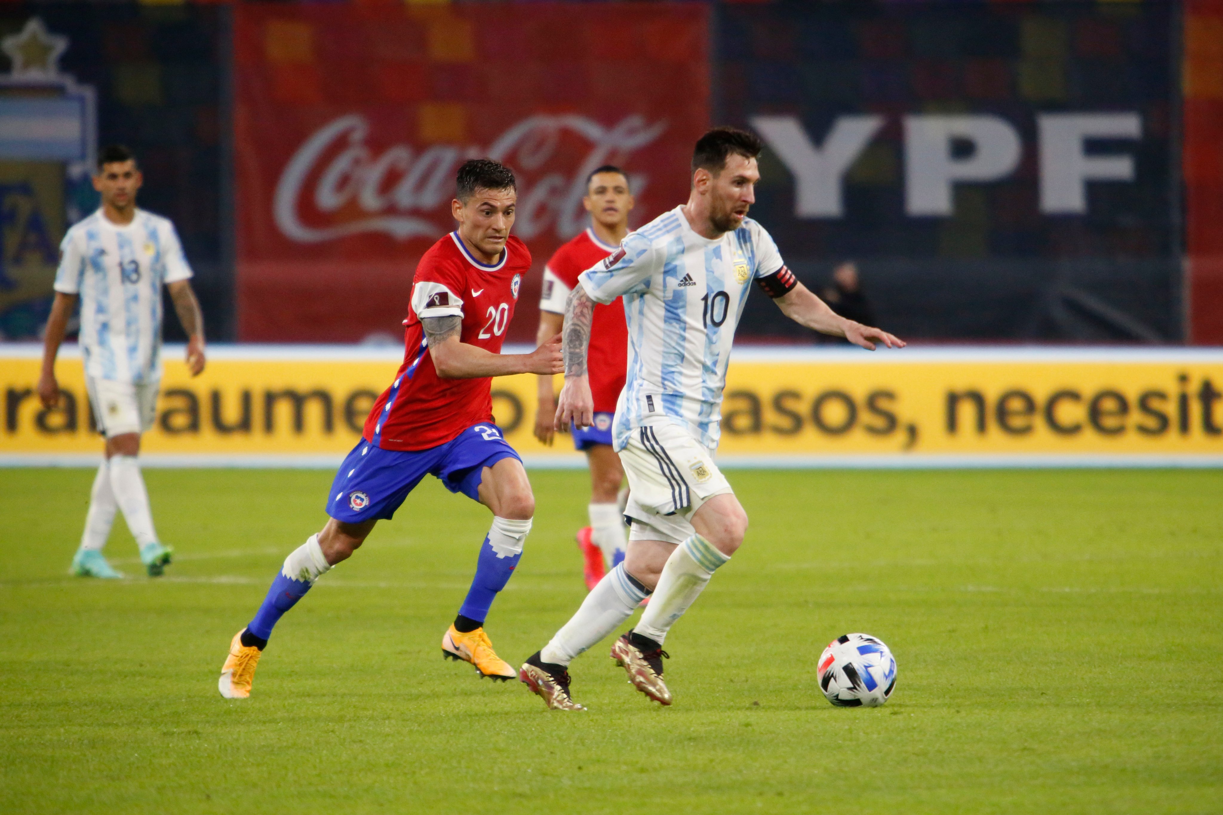 Eliminatorias: Argentina empató con Chile en Santiago del Estero