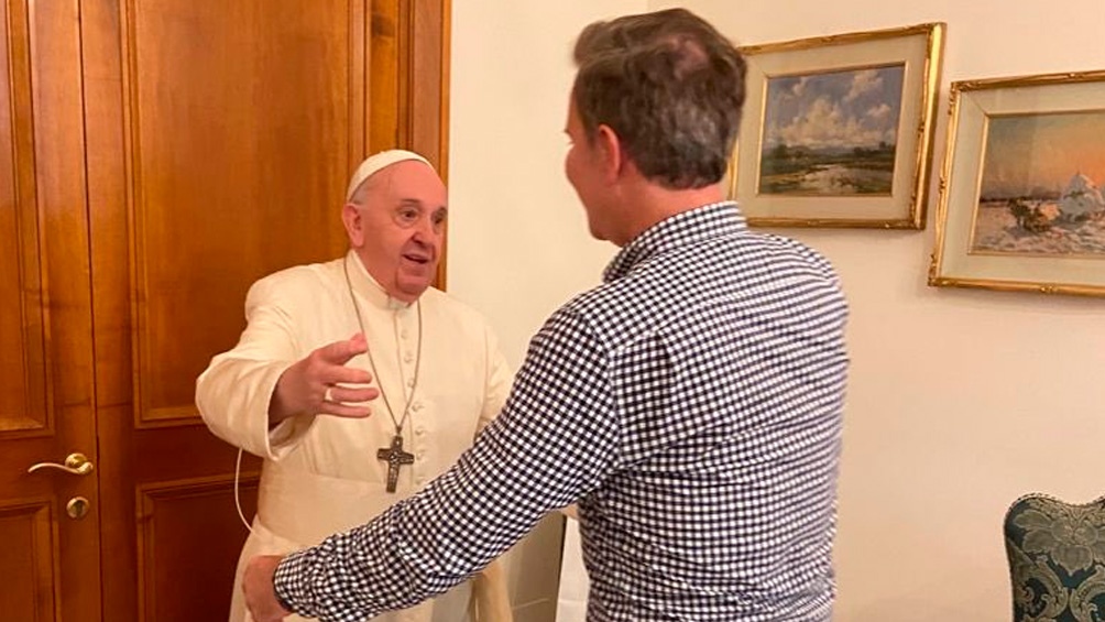 El Papa se reunió con Juan Cruz, víctima de pederastia del exsacerdote chileno Karadima