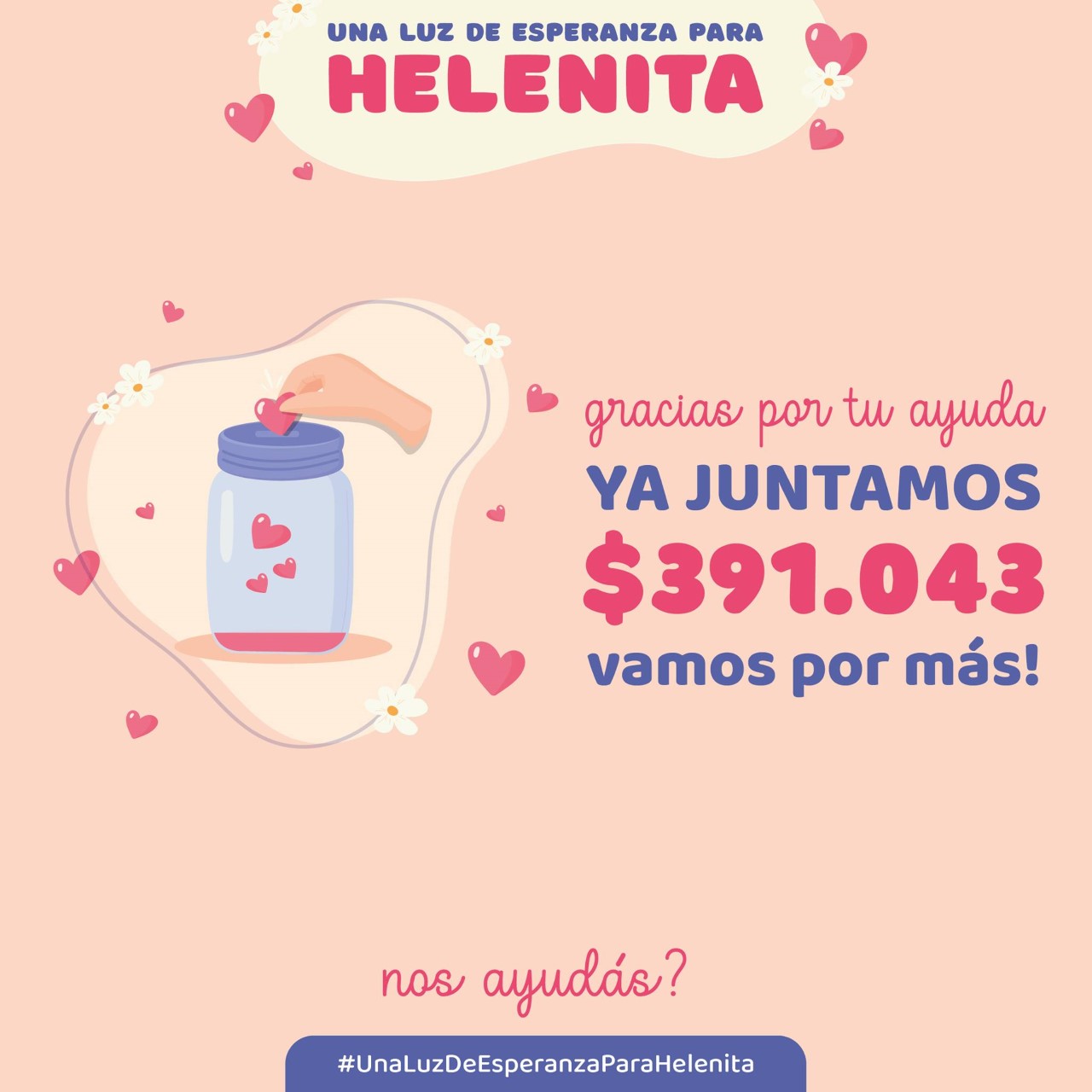 “Nos quedan 180 días para darle una luz de esperanza a Helenita”: llegaron  al 30% de lo que  necesitan y siguen sumando fondos para poder operarla en China