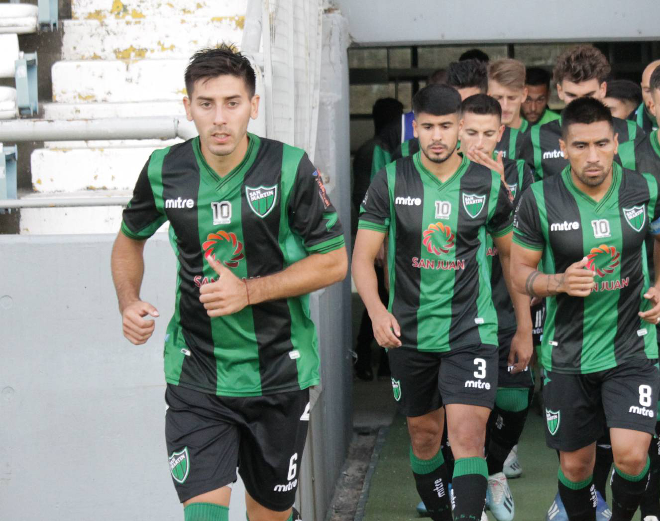 Gastón Hernández se lesionó y será baja en San Martín de San Juan