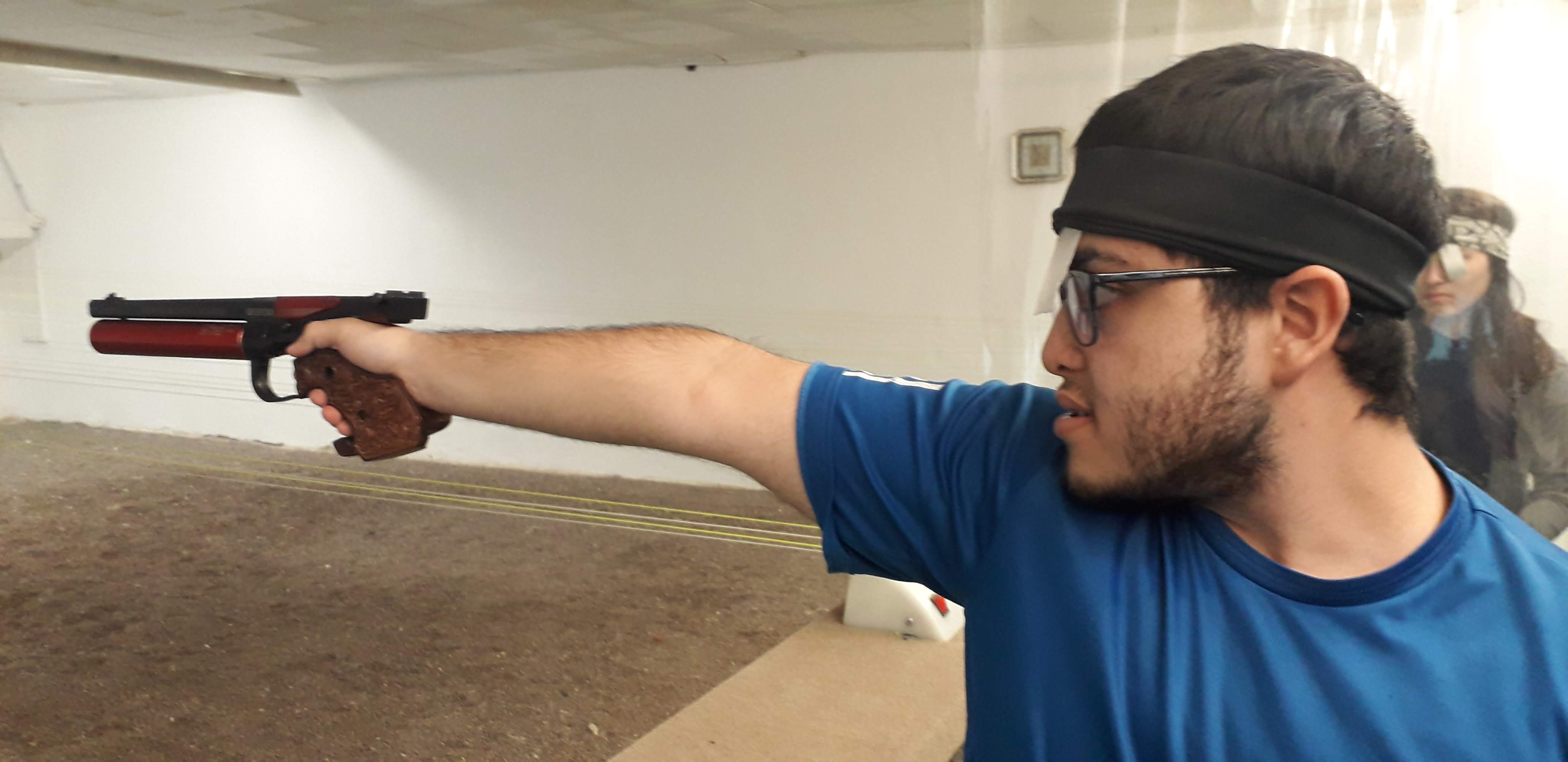 Tiro: Luciano Quinteros el gran ganador de la 3ª fecha de Pistola Neumática