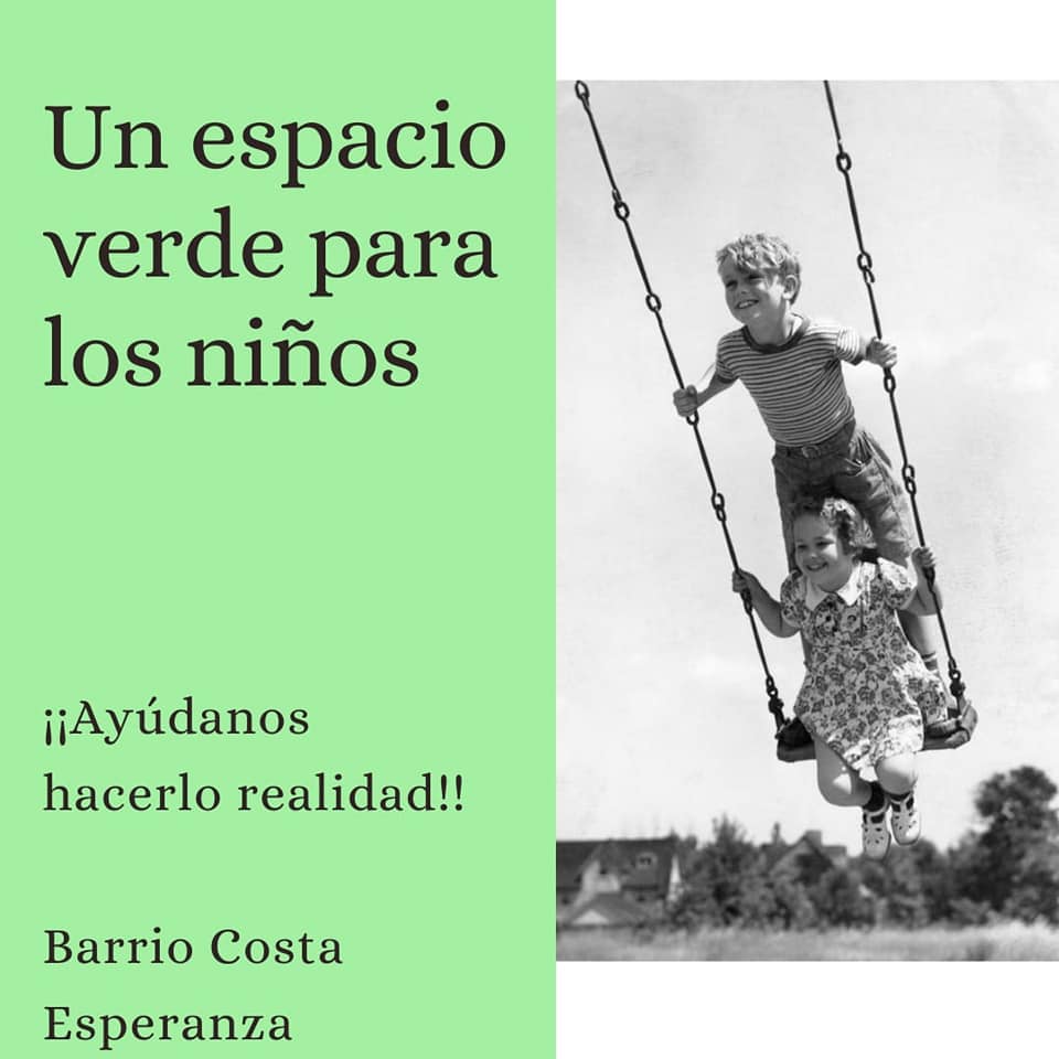 Vecinos de Costa Esperanza  se unen para armar un  espacio verde para el barrio