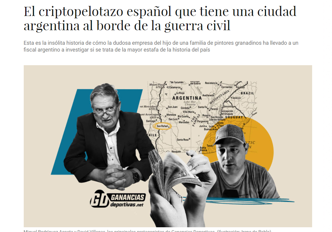 Para un diario español, Ganancias Deportivas podría generar una “guerra civil” en San Rafael