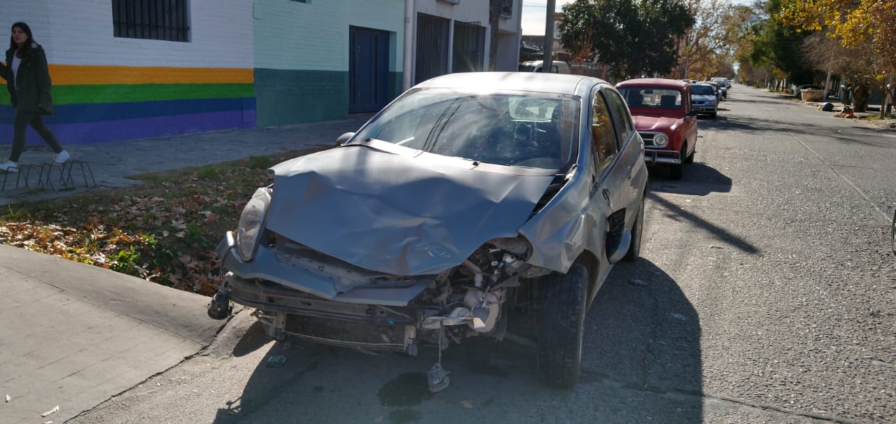 Otro siniestro vial en plena ciudad