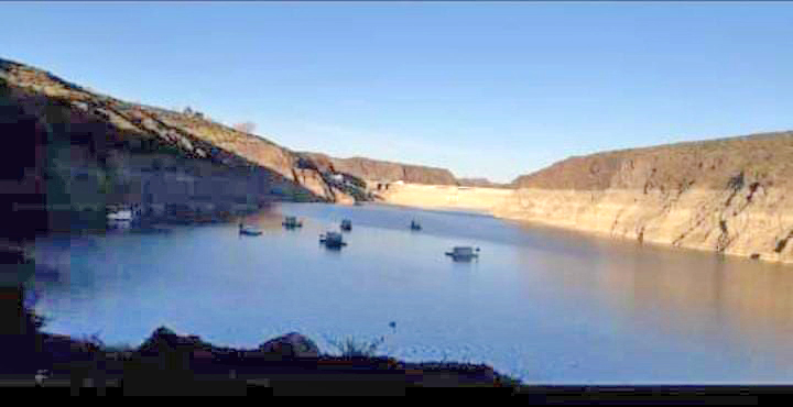 Alertan sobre la falta de agua  en el dique Agua del Toro