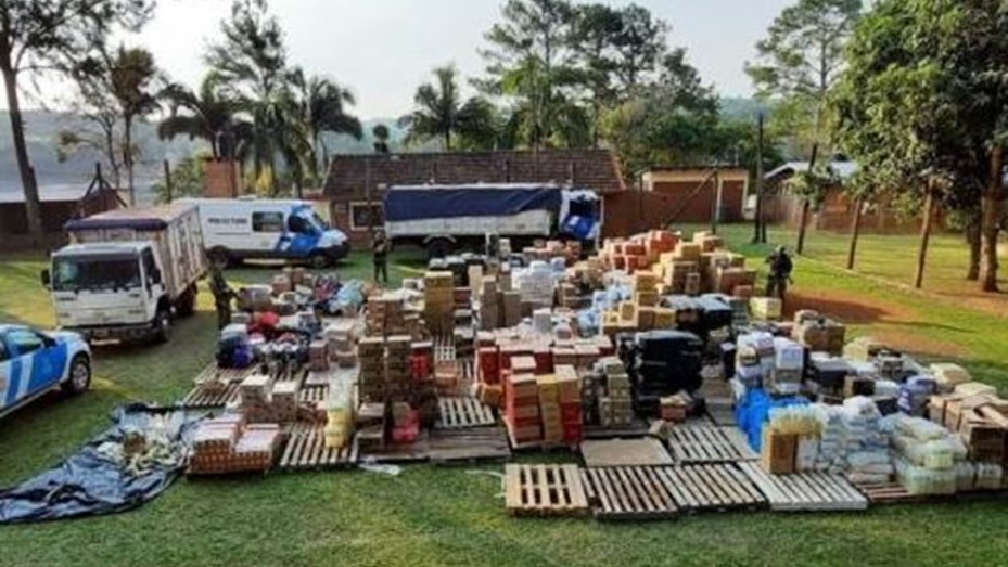 Cayó una banda que comercializaba mercadería a través de una «aduana clandestina paralela» en Misiones