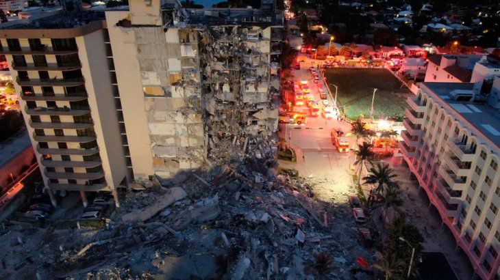 Derrumbe en Miami: autorizaron demoler el edificio