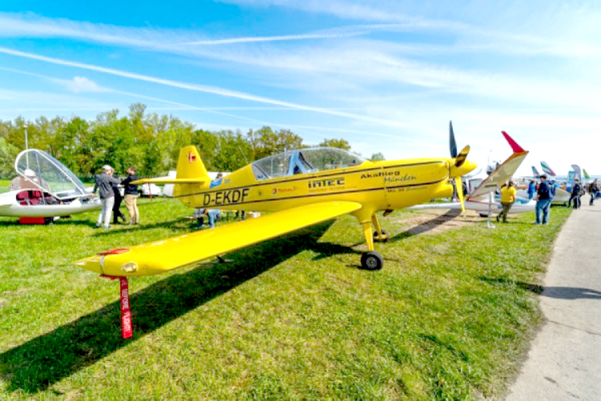 Sobre el programa Akaflieg en la FCAI: «El objetivo de diseñar, construir y volar planeadores y aviones de motor viene concretándose desde hace años en Europa»