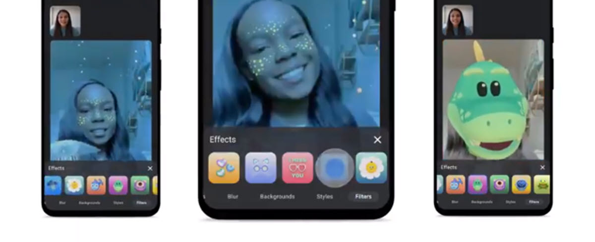Google Meet ahora cuenta con filtros y máscaras en sus videollamadas