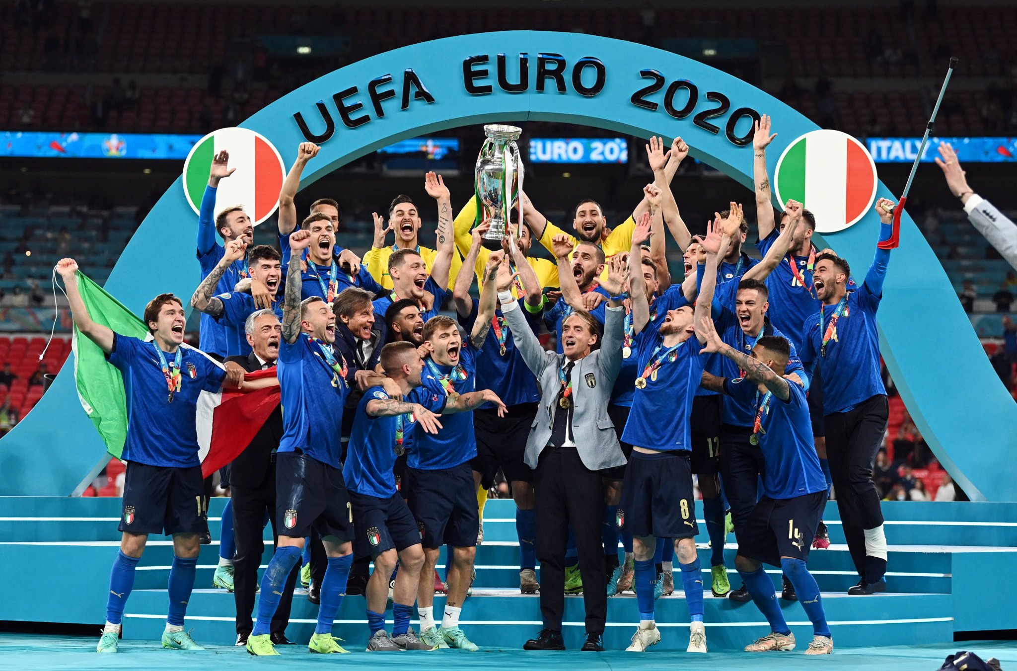 Italia se consagró campeón de la Eurocopa