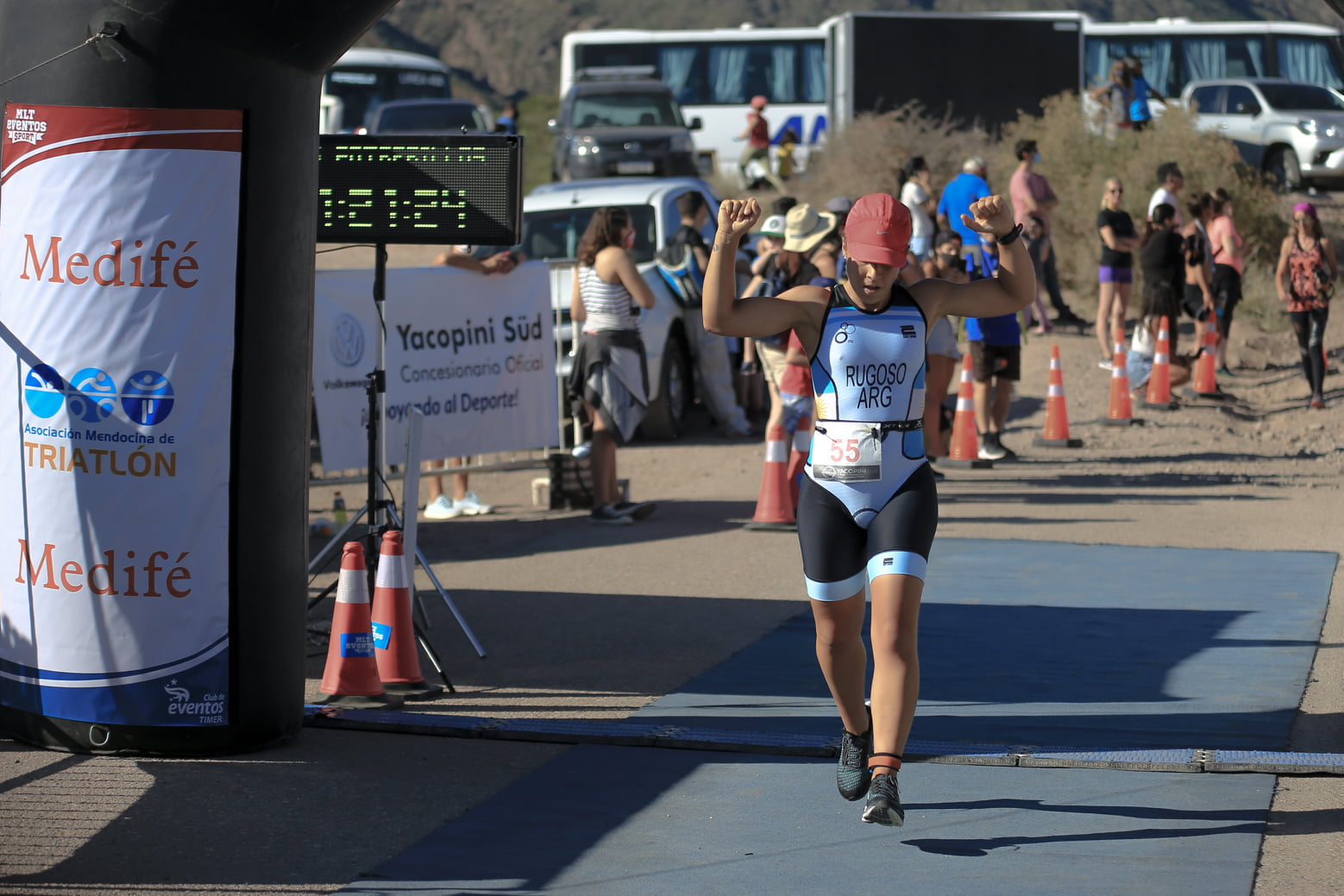 Títulos locales en el Campeonato Mendocino de Triatlón