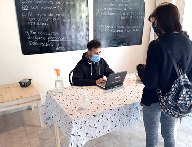 Vacuna contra el coronavirus: la Coordinación  de Juventud continúa asistiendo en la inscripción