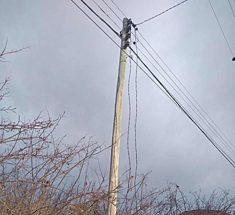 Se robaron cientos de metros  de cable y dejaron más de un  centenar de luces sin funcionar