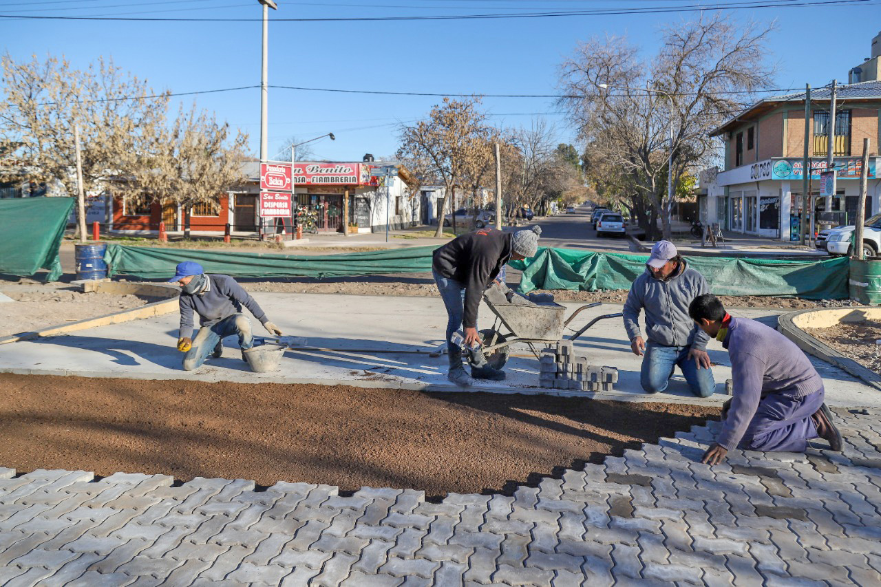 Se habilitará un nuevo tramo del paseo Huerta y continúan las obras hasta Alberdi