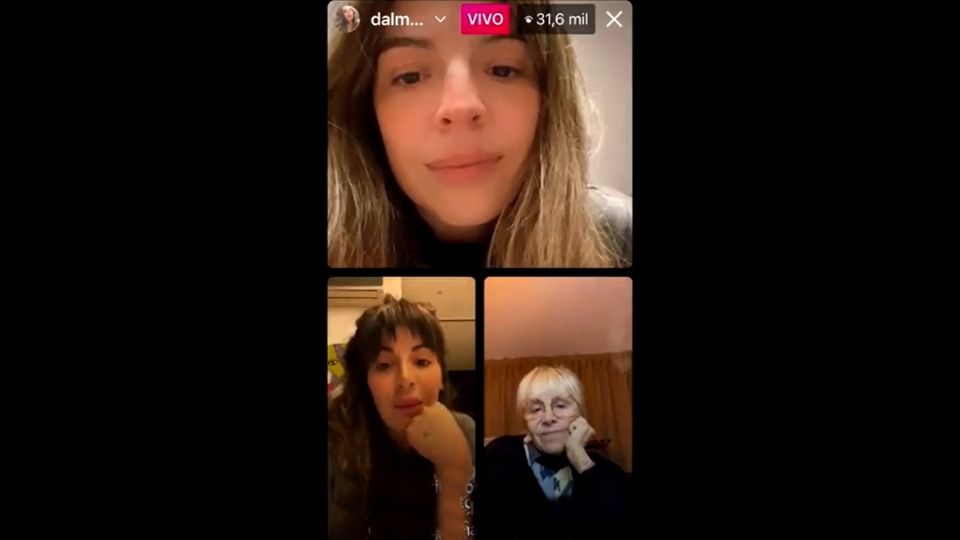 Dalma, Gianinna y Claudia se unieron en un vivo muy picante contra las hermanas de Diego: «Nunca nos quisieron. Jamás llamaron en un cumpleaños»