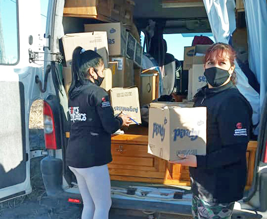 El grupo Fierritos Solidarios  pide ayuda para familias  muy necesitadas