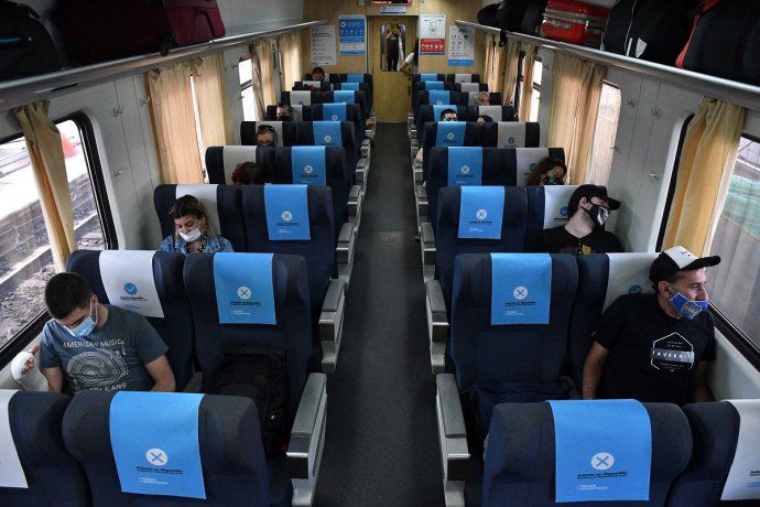Habilitan hasta el 30 de septiembre la venta de pasajes de trenes de larga distancia