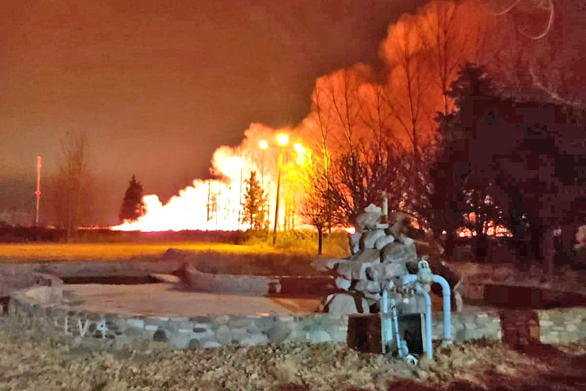 Intenso fin de semana para los bomberos de Salto de las Rosas