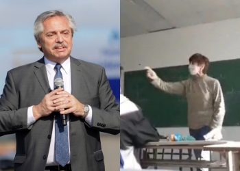 La oposición acusó a Alberto Fernández de promover el “adoctrinamiento” en las aulas por su defensa a la docente militante