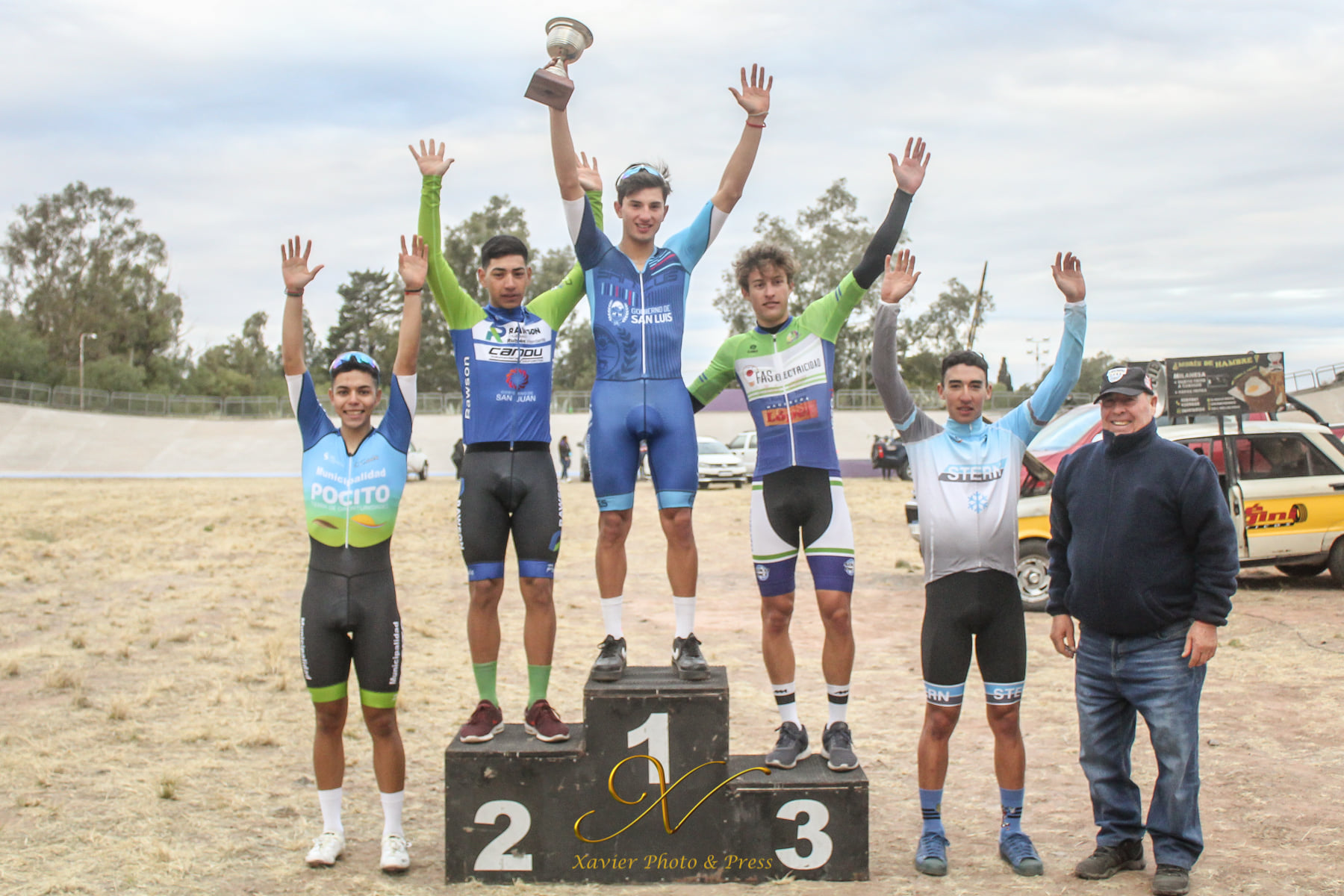 Podio para Lautaro Peñalver en el Campeonato mendocino de Critérium y Pista