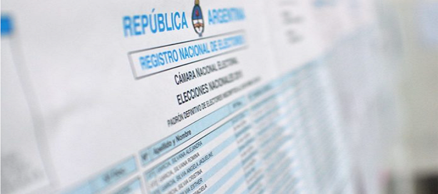 Padrón electoral: cuántos son los mendocinos habilitados para votar en las PASO