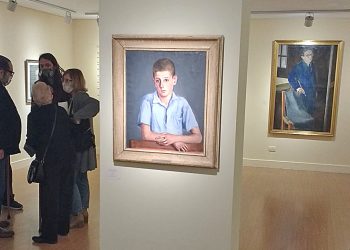 Una obra del museo Omar Reina fue expuesta en San Juan