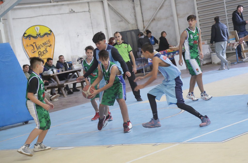 Las formativas de básquet también tuvieron su comienzo