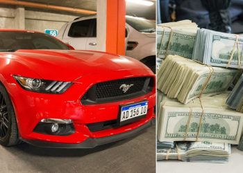 Infidelidades, una amante despechada y bienes imposibles de justificar: la caída del narco del Mustang rojo con dos millones de dólares en efectivo