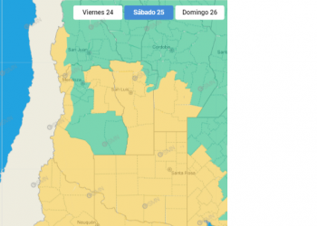 Alerta amarilla por vientos fuertes y Zonda en Mendoza