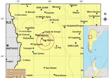 El fuerte sismo en Mendoza no provocó daños ni heridos