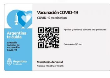 El país acreditará la vacunación de forma internacional a través de la App Mi Argentina