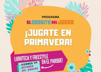 Jornada de juegos y freestyle en el Parque Yrigoyen