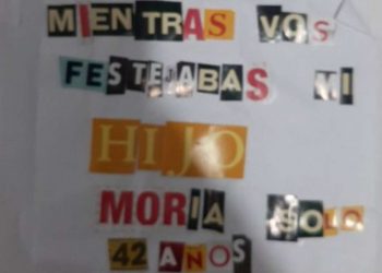 “Mientras vos festejabas, mi hijo moría solo”: la historia detrás del mensaje que una votante le dejó a Alberto Fernández en la urna y se volvió viral